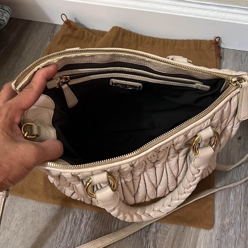 Authentic Miu Miu Two-Way Bag - image 6